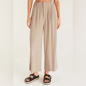 Farah Pants Z Supply linen wide leg pants